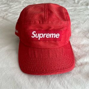 Supreme x Kevlar Camp Cap 'Red' NWT